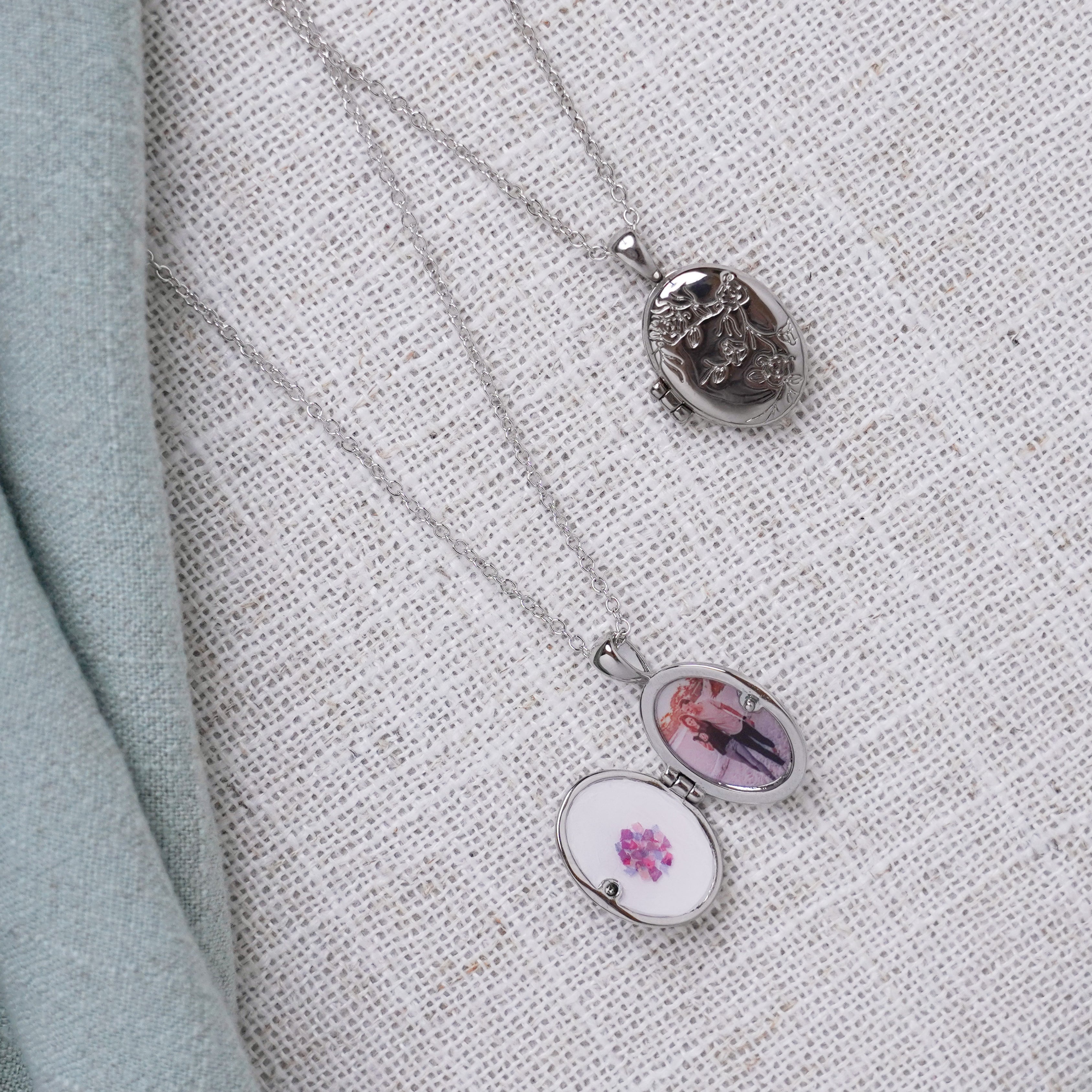 Custom Locket - Pressed Floral Wedding Bouquet Preservation